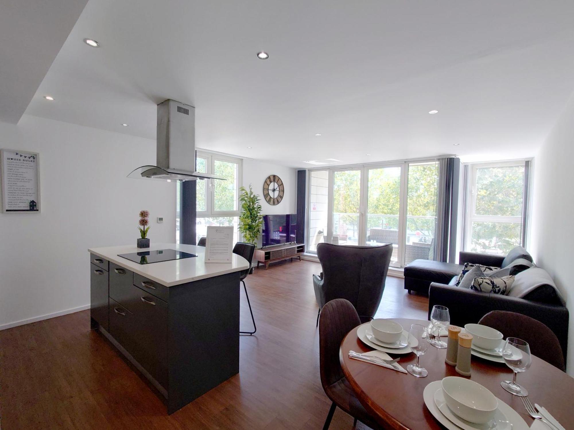 Fully Serviced Two Bed Apartment By Excel & O2 London Kültér fotó
